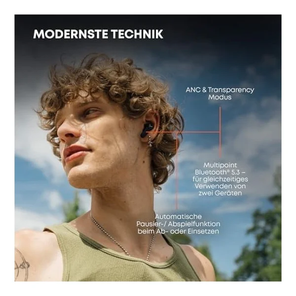 Beyerdynamic Amiron 100 ANC TWS Kulak İçi Bluetooth Kulaklık - Görsel 4
