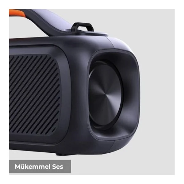 Lenovo Lecoo Ds155 Boombox RGB Bluetooth Hoparlör - Görsel 2