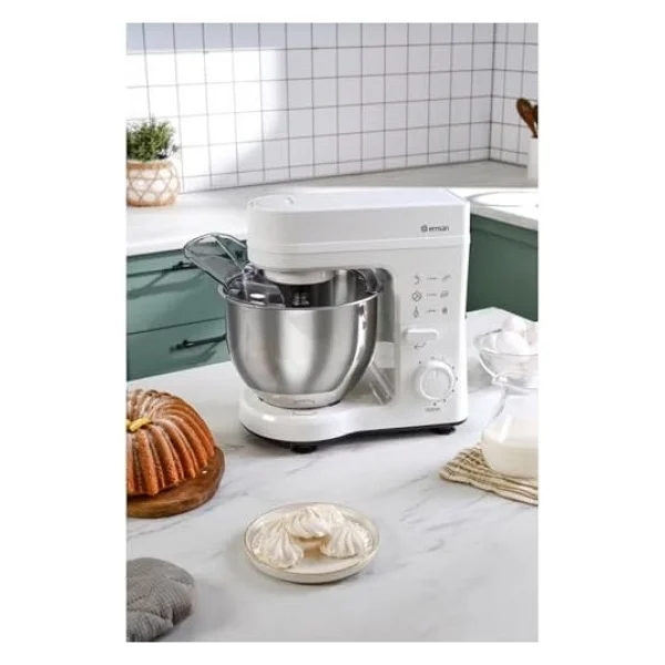 Emsan Maestrochef Stella 1500 W White 5 Lt Hamur Yoğurma Makinesi - Görsel 4