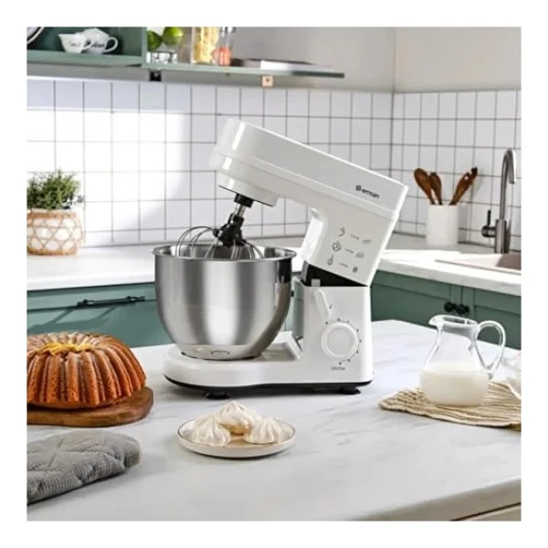 Emsan Maestrochef Stella 1500 W White 5 Lt Hamur Yoğurma Makinesi - Görsel 3