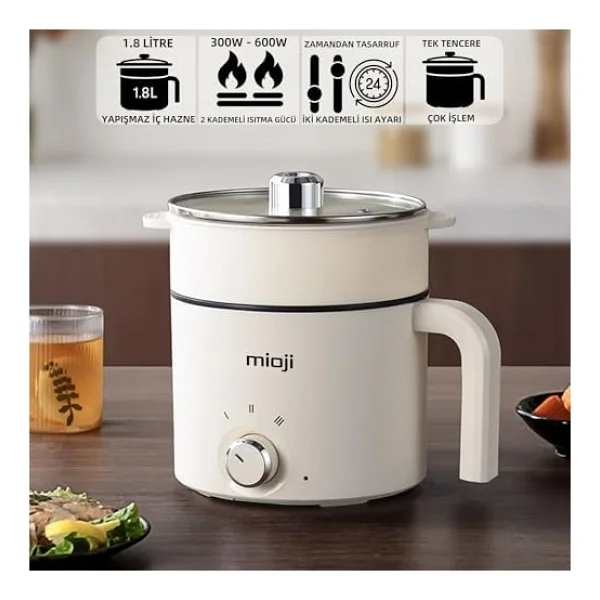 Mioji Mioji Mio Ep35 600 W Buharlı Pişirici - Görsel 4