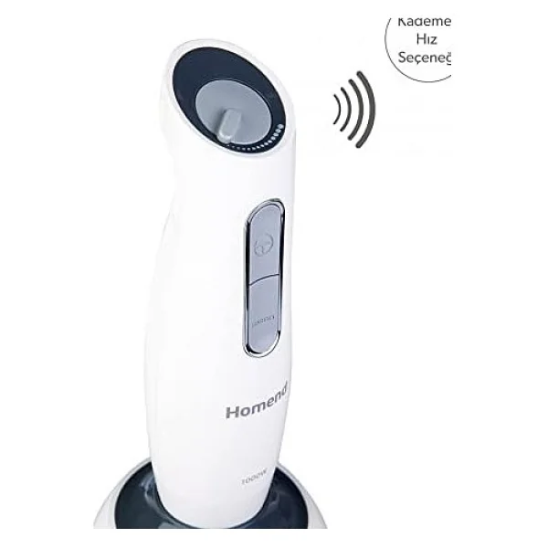 Homend Handmaid 1904h 1000 W Bulut Kremi Blender Seti - Görsel 4