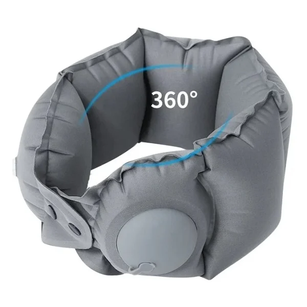 Sunup Sn-29979 Taşınabilir Şişme Seyahat Boyun Yastığı - Görsel 2