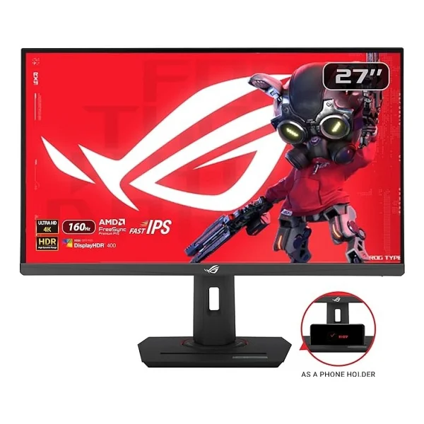 Asus Rog Strix Xg27ucs 27" 1 Ms 4K Pivot Ips 160 Hz Oyuncu Monitörü - Görsel 2