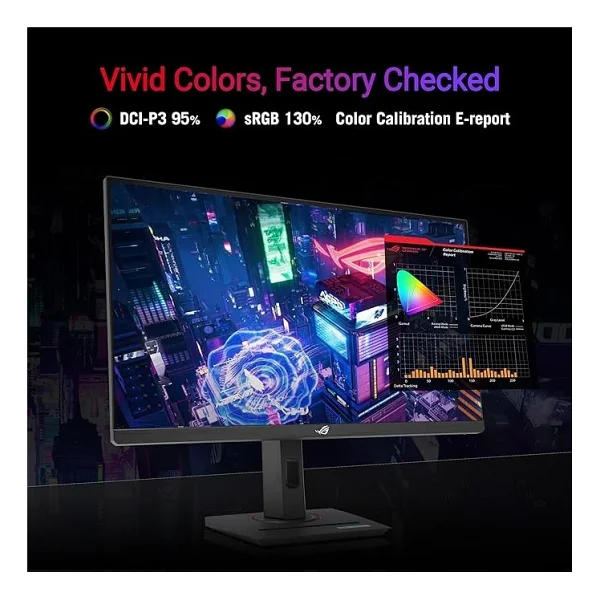 Asus Rog Strix Xg27ucs 27" 1 Ms 4K Pivot Ips 160 Hz Oyuncu Monitörü - Görsel 4
