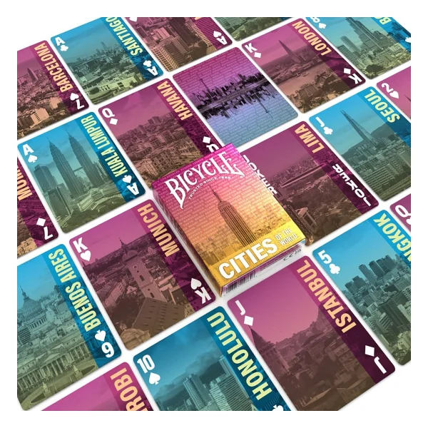 Bicycle Cities Of The World Oyun Kartları - Görsel 4