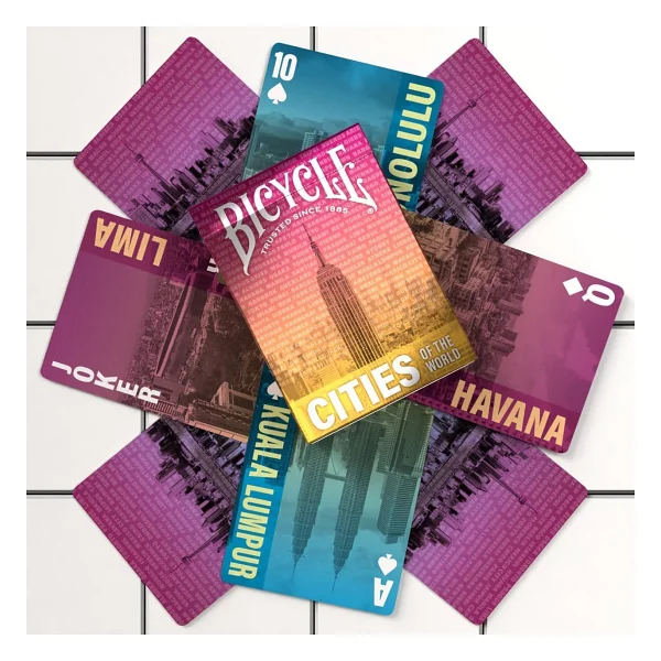 Bicycle Cities Of The World Oyun Kartları - Görsel 5