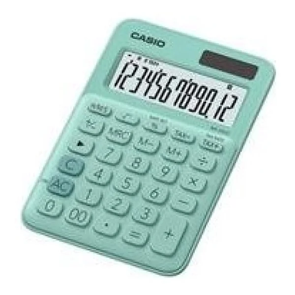 Casio Ms-20uc-Gn Yeşil Masaüstü Hesap Makinesi - Görsel 2