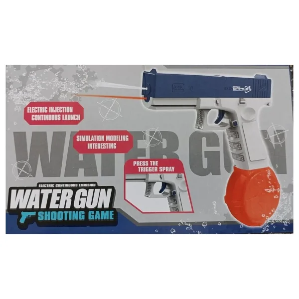 Brother Toys Elektrikli Su Tabancası 500 Ml Kırmızı Mavi 20 Cm 10 Metre Menzilli Güvenli Oyun - 3+ Yaş - Görsel 7