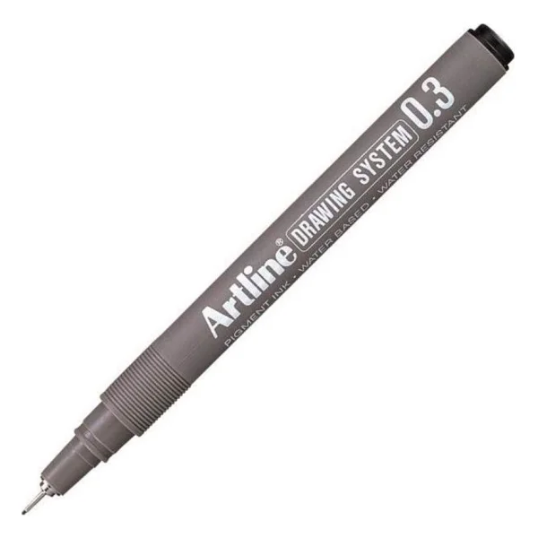Artline 233 0.3 Mm Siyah Teknik Çizim Kalemi - Görsel 8