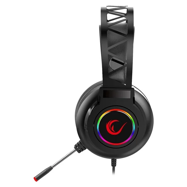 Rampage Miracle-X5 RGB 7.1 USB Kablolu Kulak Üstü Oyuncu Kulaklığı - Görsel 3