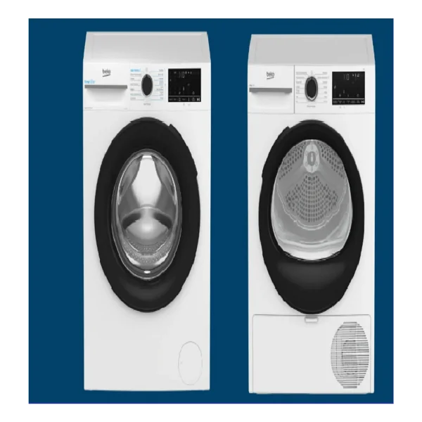 Beko Cmxd 9100 Çamaşır Makinesi Ve Kmx 90 Kurutma Makinesi Beyaz Renk 9 Kg Kapasite - Görsel 6