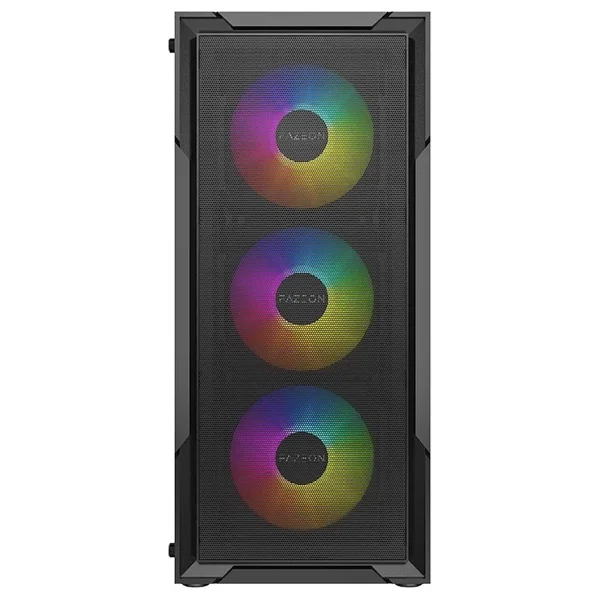 Fazeon F11 F11a750bbm RGB Fanlı Siyah 750 W Atx Oyuncu Kasası - Görsel 2