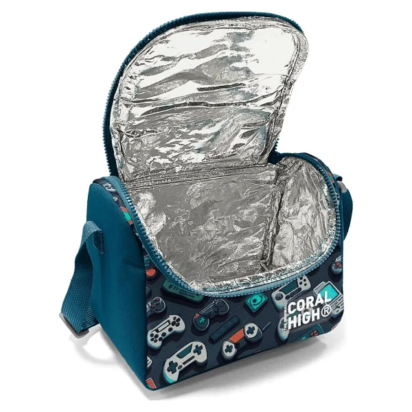 Coral High Set0114423 Nefti Gamer Desenli 3'lü Okul Çanta Seti - Görsel 10