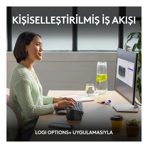 Logitech Wave Keys 920-012311 Q Kablosuz Klavye - Görsel 5