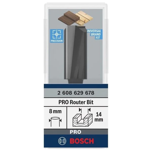 Bosch Pro 14x30 Mm Ahşap Düz Freze Ucu 2608629678 - Görsel 2
