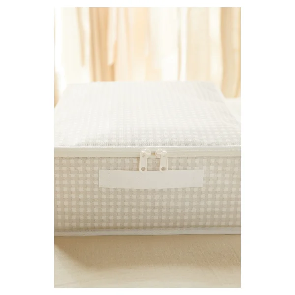 Home Wave 2'li Gri Pötikare Destekli Kutu Hurç Set 45 X 55 X 18 Cm - Görsel 5