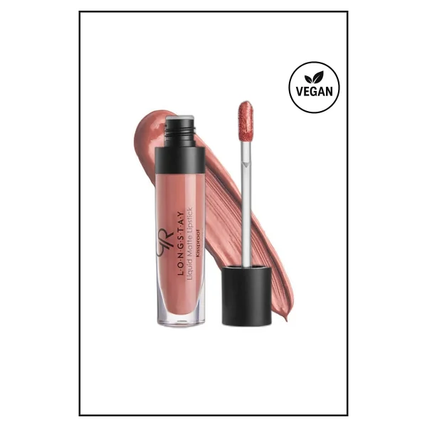 Golden Rose Ruj Longstay Liquid Matte Lipstick 17 - Görsel 9