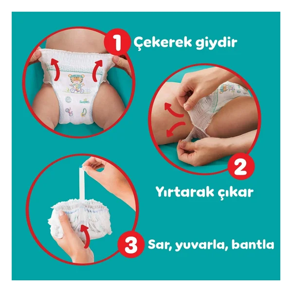Prima 6 Numara Extra Large 52'li Külot Bez - Görsel 5