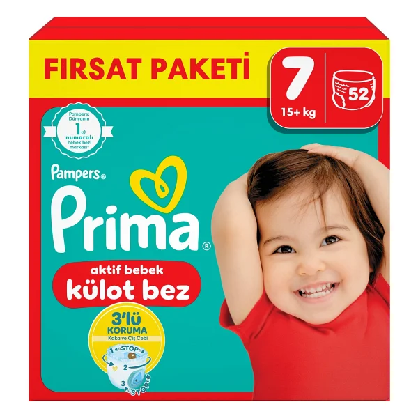 Prima 6 Numara Extra Large 52'li Külot Bez - Görsel 10