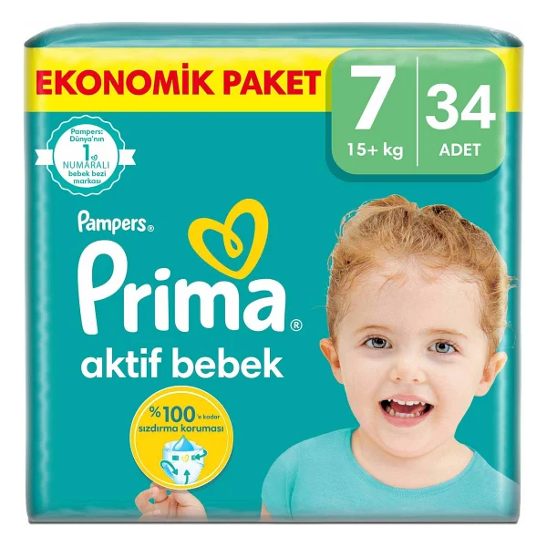 Prima Aktif 3 Numara Midi 62'li Bebek Bezi - Görsel 10