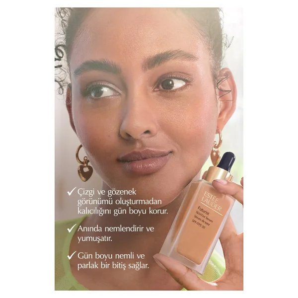 Estee Lauder Futurist Skintint Spf 20 2n1 Desert Beige 30 Ml Serum Fondöten - Görsel 6