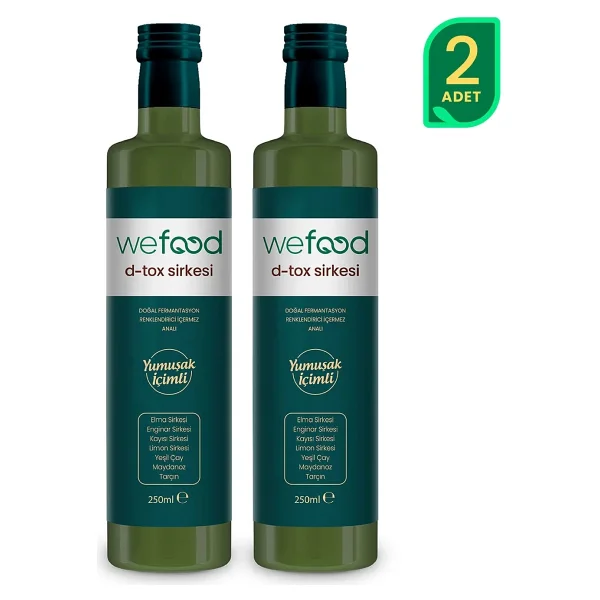 Wefood Detoks Sirkesi 250 Ml 2'li - Görsel 4