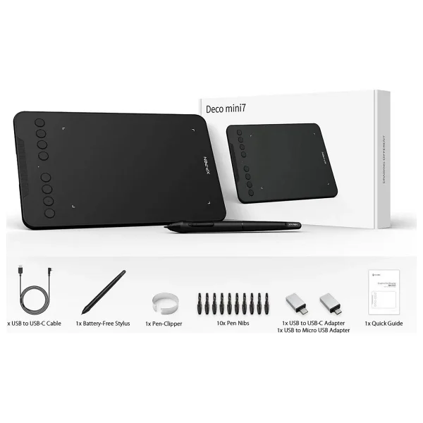 Xp-Pen Deco Mini7 Grafik Tablet - Görsel 7