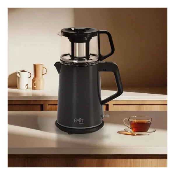 Felix Bold Fl301 1650 W Cam Demlikli Çay Makinesi - Görsel 2