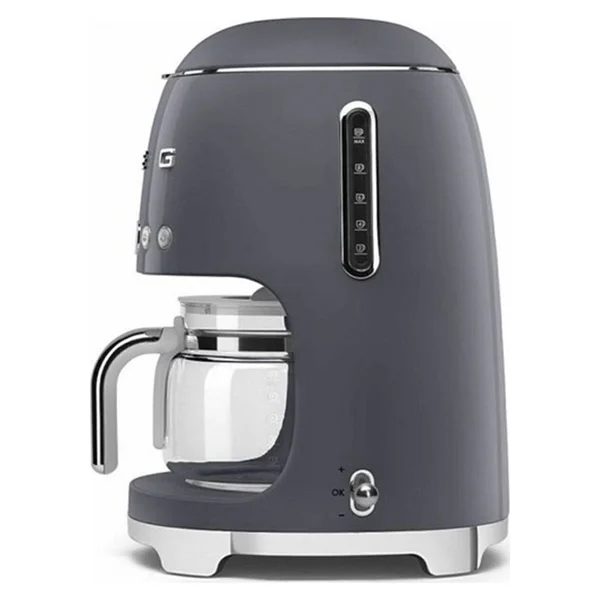 Smeg Dcf02greu Retro Gri Filtre Kahve Makinesi - Görsel 3