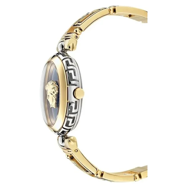 Versace Medusa Jewel Vrscve0b00325 Altın-Yeşil Kadın Kol Saati - Görsel 8