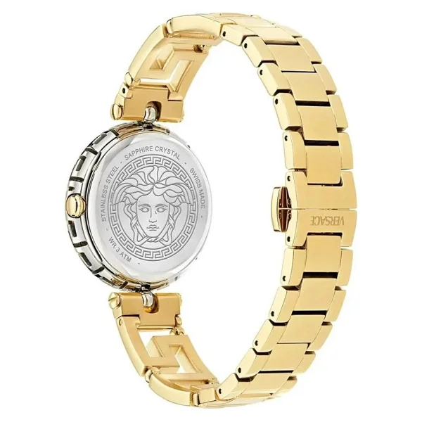 Versace Medusa Jewel Vrscve0b00325 Altın-Yeşil Kadın Kol Saati - Görsel 9