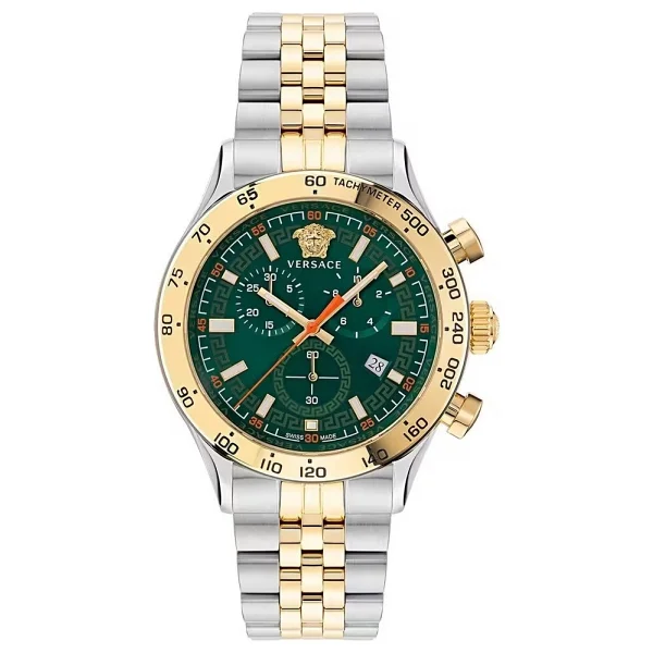 Versace Hellenyium Chrono Vrscve2u00522 Erkek Kol Saati - Görsel 5