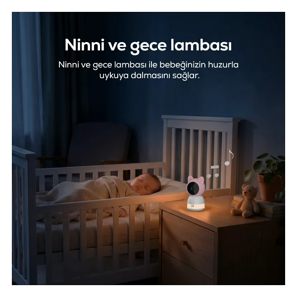 Xenon Smart X7202 3 Mp Bebek Gece Görüşlü Ip Wi-Fi Güvenlik Kamerası - Görsel 8