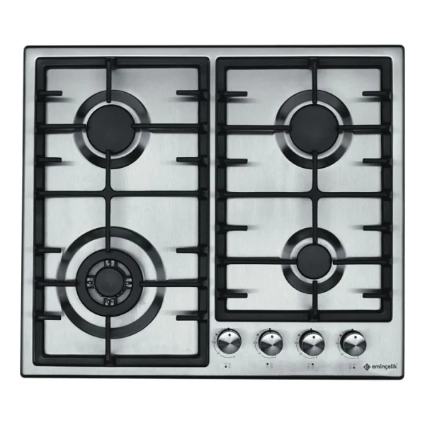 Eminçelik EC-AH 3440 SW X60 DNG Wok Gözlü Inox Ankastre Ocak - Görsel 4