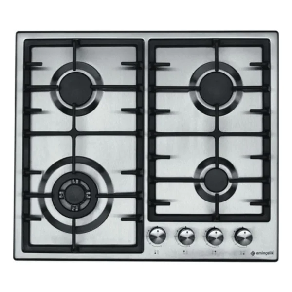 Eminçelik EC-AH 3440 SW X60 DNG Wok Gözlü Inox Ankastre Ocak - Görsel 2
