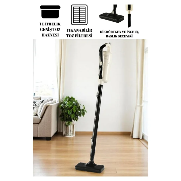 Yui VC90 Elektrikli Dikey Süpürge - Görsel 3