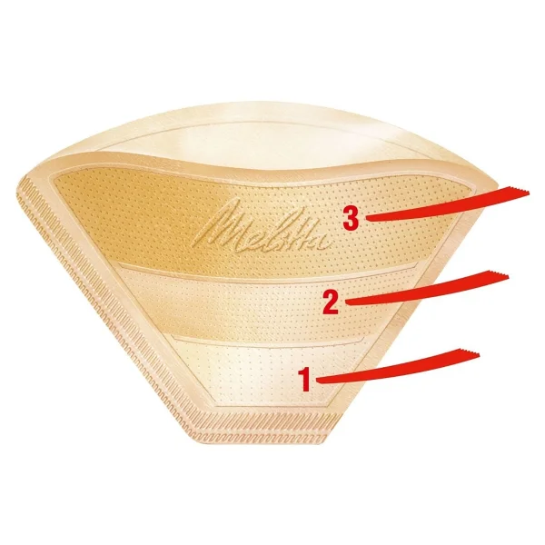 Melitta Original Beyaz 1x4 Filtre Kahve Kağıdı 80'li - Görsel 4