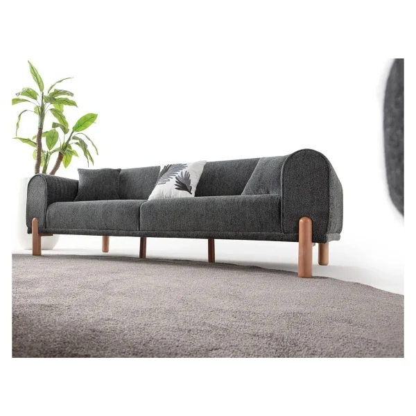 Edsy Home Armoni 3+3+1 Koltuk Takımı Krem - Görsel 8