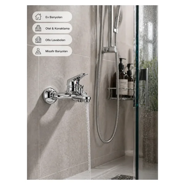 İtimat Zeta Mix 371 Banyo Bataryası - Görsel 3