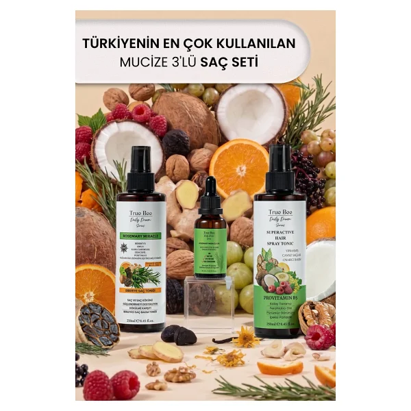 Daily Dream Care Rosemary Miracle Güçlü 3'lü Mucizevi Saç Bakım Seti - Görsel 2