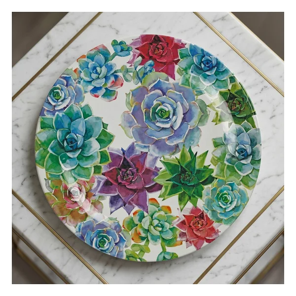 Lucky Art Vivace 46 Cm Melamin Tepsi - Görsel 2