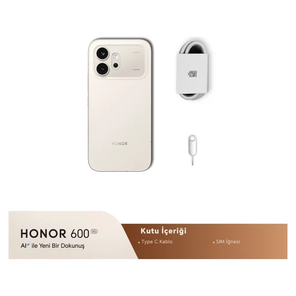 Honor 600 256 GB Beyaz - Görsel 2