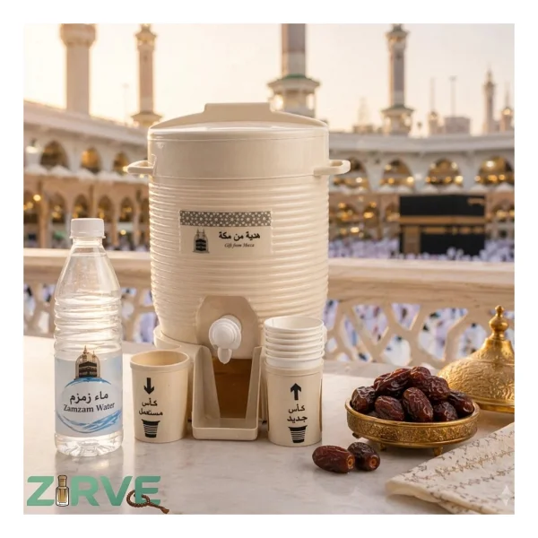 Hediyeleşin Masaüstü Sebil, Zemzem Sebili, Haremeyn Zemzem Sebili - 6 Litre - Görsel 6