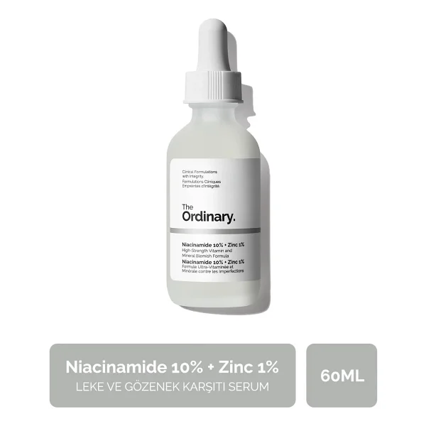 The Ordinary Leke Ve Gözenek Karşıtı Zinc 1% + 10% 60 Ml Niasinamid Serum - Görsel 8
