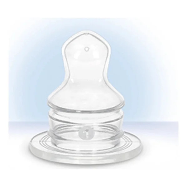 Wee Baby Silikon Damaklı Biberon Emziği No: 1 - Görsel 2