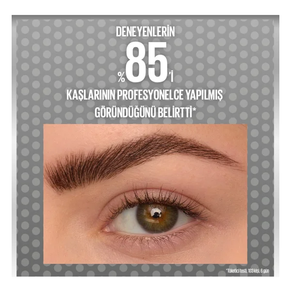 Maybelline New York Brow Insert Çift Uçlu Ash Brown Kaş Kalemi - Görsel 6