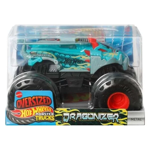 Hot Wheels Monster Trucks 1:24 Dragonizer Fyj83-Jcc90 - Görsel 5