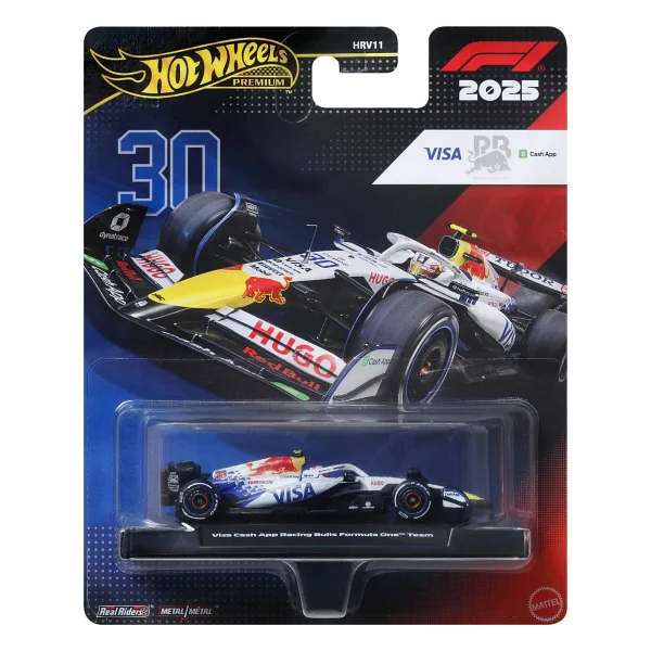 Hot Wheels Premium 2025 Formula 1 Visa Cash App Racing Bulls Hrv11-Jkd79 - Görsel 4
