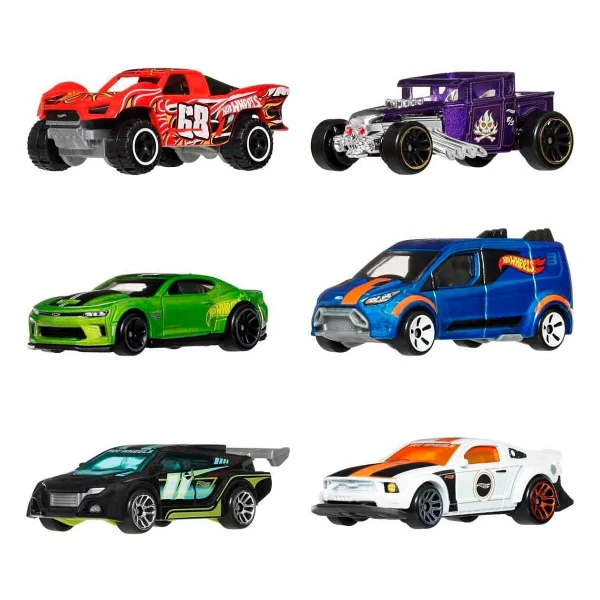 Hot Wheels Silver Series Legends 6'lı Araba Seti Jlb24 - Görsel 6